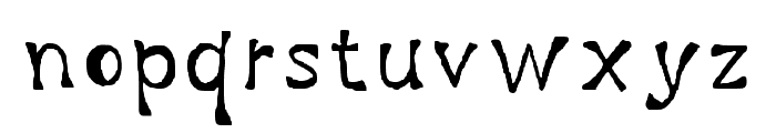 Ductile Regular Font LOWERCASE