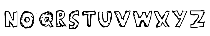 Duds Regular Font LOWERCASE