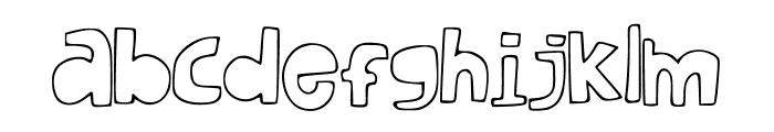 DufusDoodle Font LOWERCASE