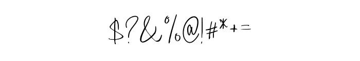 DunkerlestSignature-Regular Font OTHER CHARS