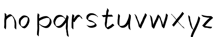 Dunny Font LOWERCASE