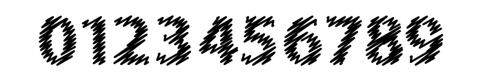 Dusker Scribble Font OTHER CHARS
