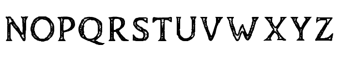 Duskey-Stamp Font LOWERCASE