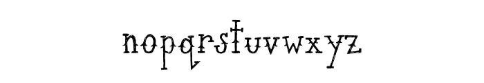Dusky Pines Serif Font LOWERCASE