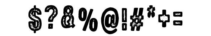 DustRough Rough Font OTHER CHARS