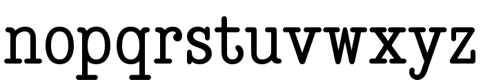 Dustcode Regular Font LOWERCASE