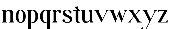 Dusther Font LOWERCASE