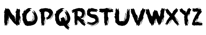 Dustiny Regular Font UPPERCASE