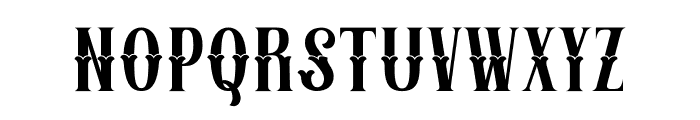 Duststone Font UPPERCASE