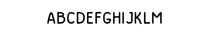 Dutchy-Regular Font LOWERCASE