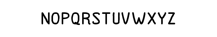 Dutchy-Regular Font LOWERCASE