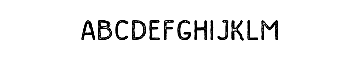 Dutchy-Stamp Font LOWERCASE