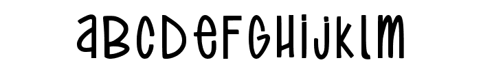 Dw Marker Font Regular Font LOWERCASE