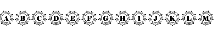 Dyla Monogram Font LOWERCASE