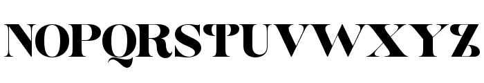 DynastiDisplay-Regular Font UPPERCASE