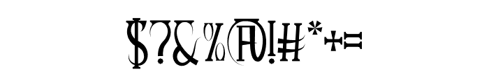 Dynastic Font OTHER CHARS
