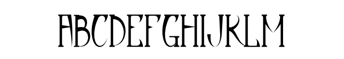 Dynastic Font UPPERCASE