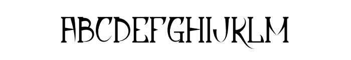 Dynastic Font LOWERCASE