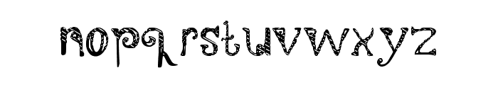 Dynastyan Dauble Tail Font LOWERCASE