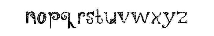 Dynastyan-DaubleTail Font LOWERCASE