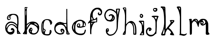 Dynastyan-Regular Font LOWERCASE