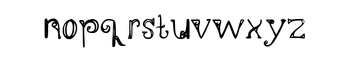 Dynastyan Font LOWERCASE