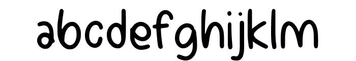 Dzulfiqar Regular Font LOWERCASE