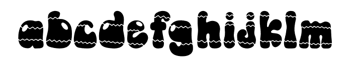 EASTER Zigzag Font LOWERCASE