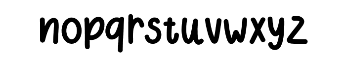 EASY WRITE Font LOWERCASE