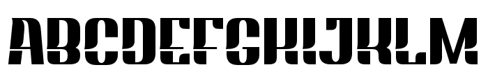 EBRATHO-Regular Font UPPERCASE