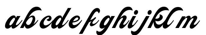 ED Ashglen Regular Font LOWERCASE