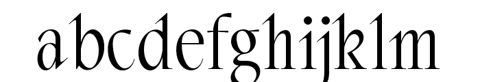 ED Cerfoglio Regular Font LOWERCASE