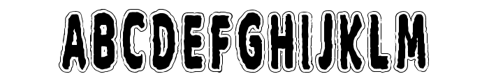EGYPT-QUEEN-Extrude Font UPPERCASE