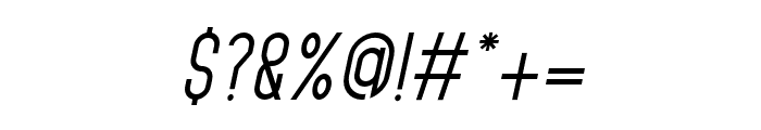 ELANOB-Italic Font OTHER CHARS