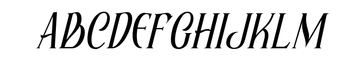 ELAPHORAS Italic Font UPPERCASE