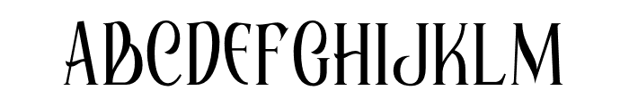 ELAPHORAS Font LOWERCASE