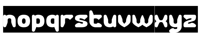 ELEVATION-Inverse Font LOWERCASE
