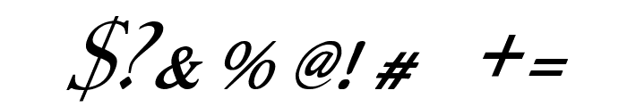 ELF Italic Font OTHER CHARS