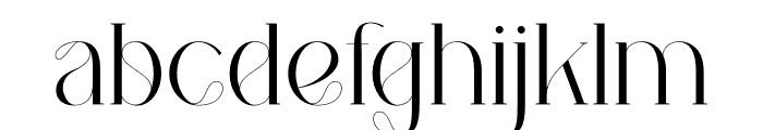 ELMONZA Font LOWERCASE