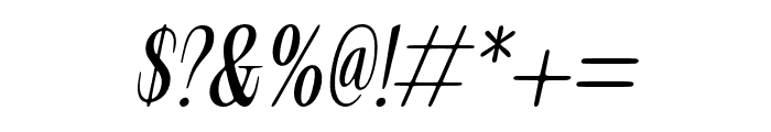 ELMorino-Italic Font OTHER CHARS