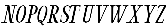 ELMorino-Italic Font UPPERCASE