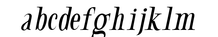 ELMorino-Italic Font LOWERCASE