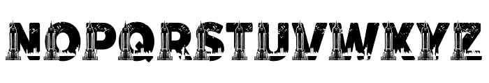 EMPIRE STATE Font UPPERCASE