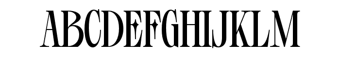 ENDORF Regular Font UPPERCASE