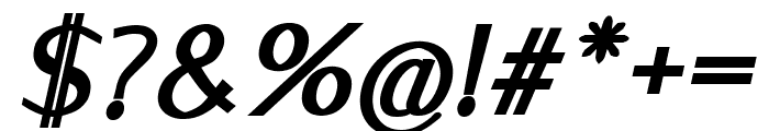 ENTSHA Bold Italic Font OTHER CHARS