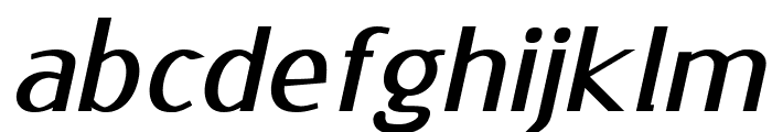 ENTSHA Bold Italic Font LOWERCASE