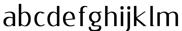 ENTSHA Font LOWERCASE