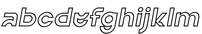 ERF Neot Outline Italic FONT