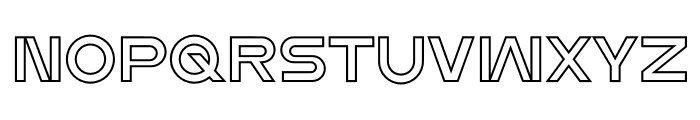 ERF Neot Outline Font UPPERCASE