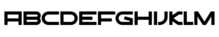 ERF Tars Black Font UPPERCASE